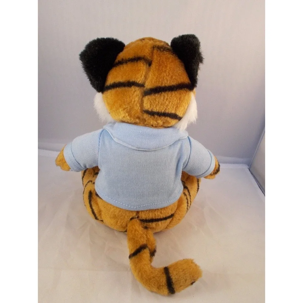 Artapower Tiger Plush Blue Shirt Sits 8 Inch Stuffed Animal‎ Toy